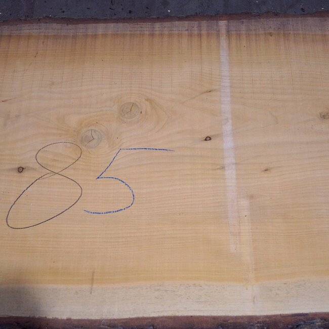 Lebanon Cedar, table top, approx. 3200 x 850(950) x 80 mm, 12822