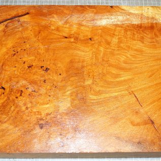 Afzelia Burl, approx. 500 x 300 x 40-52 mm, 6,3 kg