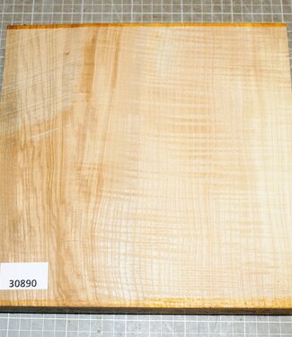 Ash fiddleback, approx. 250 x 250 x 47 mm, 2,5 kg