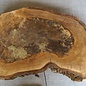 Walnut slab, approx. 780 x 520 x 52 mm, 12954