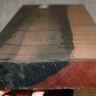 Makassar Ebenholz, ca. 400 x 175 x 40/45 mm, 3,1 kg