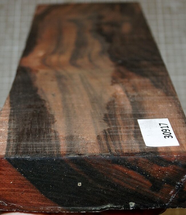 Macassar Ebony, approx. 400 x 130 x 38 mm, 2,3 kg