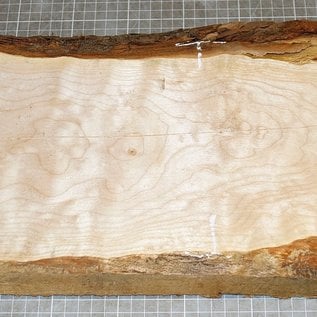 Softmaple, gemuschelt, ca. 610 x 185 x 50 mm, 3,6 kg