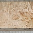 Softmaple, ripple, figured, approx. 550 x 200 x 52 mm, 3,4 kg