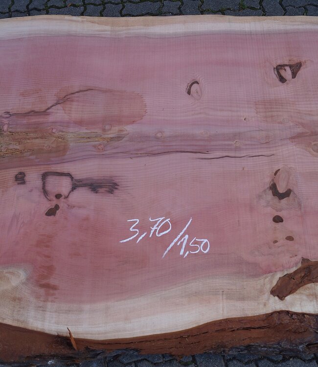 Redwood Tischplatte, ca. 3700 x 1500 x 70 mm, 12974