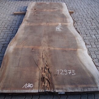 Redwood table top, approx. 3700 x 1450 x 70 mm, 12973