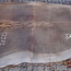 Redwood table top, approx. 3700 x 1450 x 70 mm, 12973