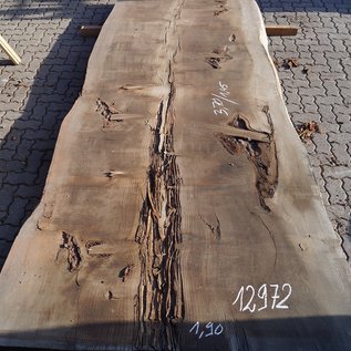 Redwood table top, approx. 3700 x 1450 x 70 mm, 12972