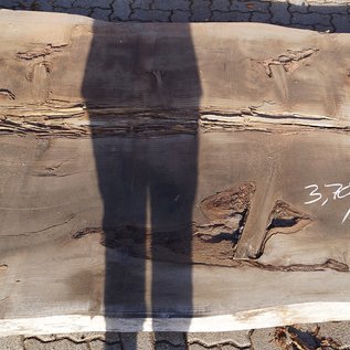 Redwood table top, approx. 3700 x 1450 x 70 mm, 12972