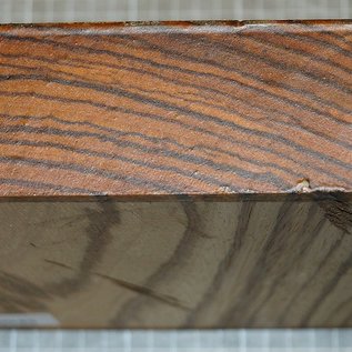 Zebrawood, approx. 200 x 200 x 52 mm, 1,5 kg