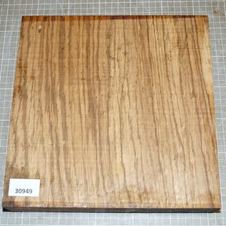 Zebrawood, approx. 270 x 270 x 50 mm, 2,8 kg