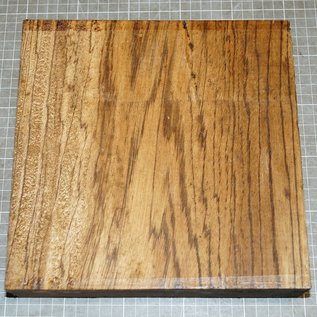 Zebrawood, approx. 230 x 230 x 50 mm, 2,3 kg