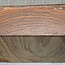 Zebrawood, approx. 230 x 230 x 50 mm, 2,3 kg