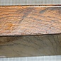 Zebrano, ca. 240 x 240 x 49 mm, 2,3 kg