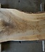Walnut slab, approx. 1330 x 420/640 x 52 mm, 12995
