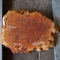 Salmon Gum burl, slab, approx. 550 x 410 x 60 mm, 13034