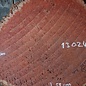 Jarrah burl, slab, approx. 620 x 530 x 40 mm, 13024