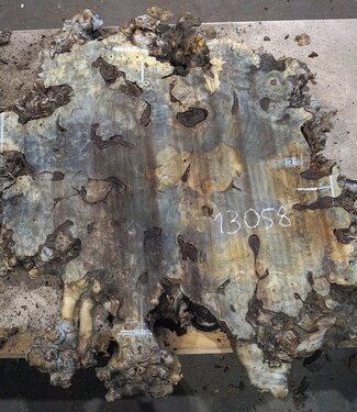 Buckeye Maser Tischplatte, ca. 880(1080) x 820(1150) x 60 mm, 13058
