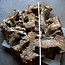 Buckeye Burl table base, approx. 1300 x 1200 x 150 mm, 13061