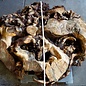 Buckeye Burl table base, approx. 1600 x 1500 x 250 mm, 13060