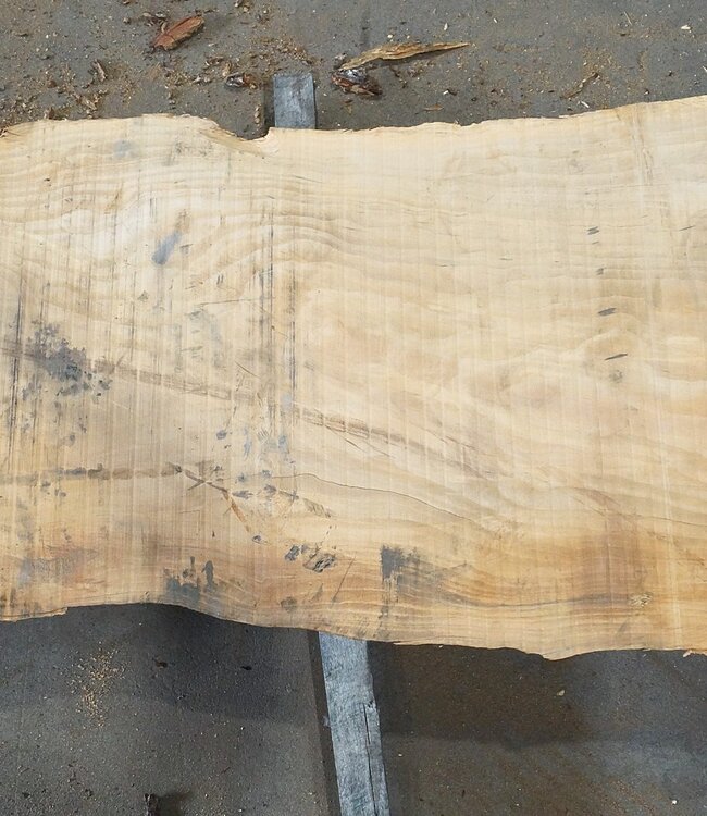 Lebanon Cedar Table top, approx. 2900(3900) x 460 x 65 mm, 13076