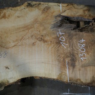 Ash fiddleback, approx. 2600 x 880 (1070/720) x 52mm, 90 kg, 13084