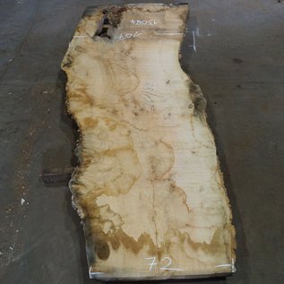 Ash fiddleback, approx. 2600 x 880 (1070/720) x 52mm, 90 kg, 13084