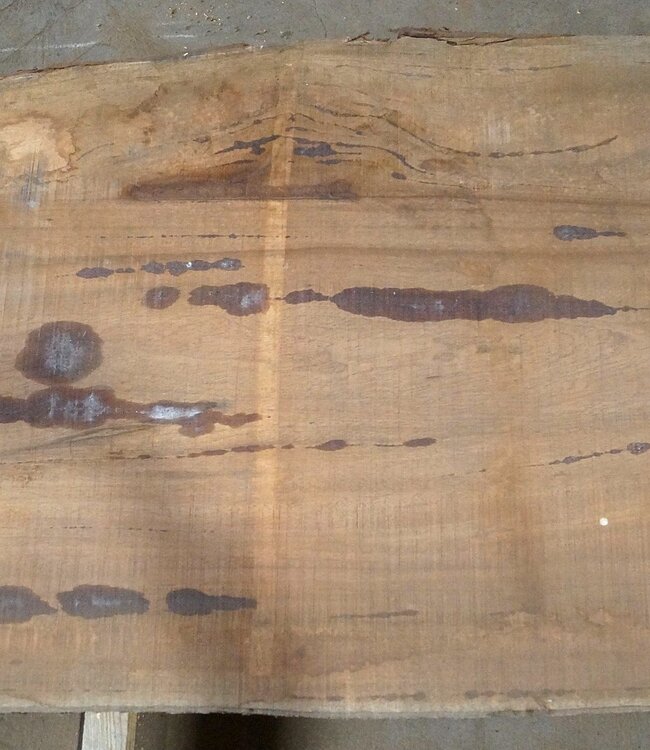 Amouk, Boiré, table top, approx. 4100 x 790 (910) x 80mm, 200 kg, 13092