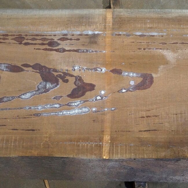 Amouk, Boiré, Tischplatte, ca. 4100 x 750 (960) x 80mm, 180 kg, 13094