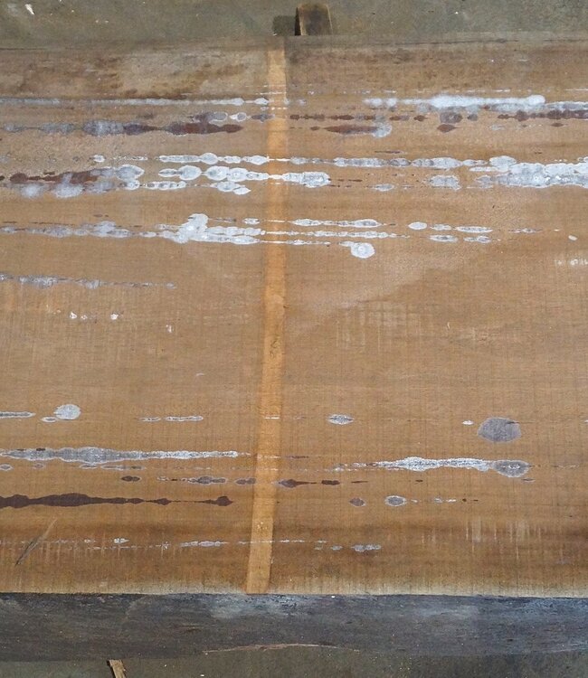 Amouk, Boiré, Tischplatte, ca. 4100 x 910 (1020) x 80mm, 220 kg, 13095