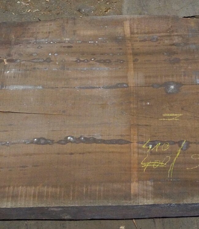 Amouk, Boiré, table top, approx. 4100 x 930 (1040) x 80mm, 225 kg, 13096