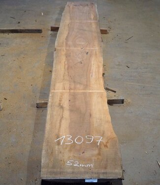 Amouk, Boiré, table top, approx. 4100 x 850 (1000) x 80mm, 210 kg, 13097