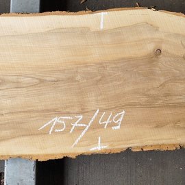 Ash fiddleback, approx. 2600 x 880 (1070/720) x 52mm, 90 kg, 13084