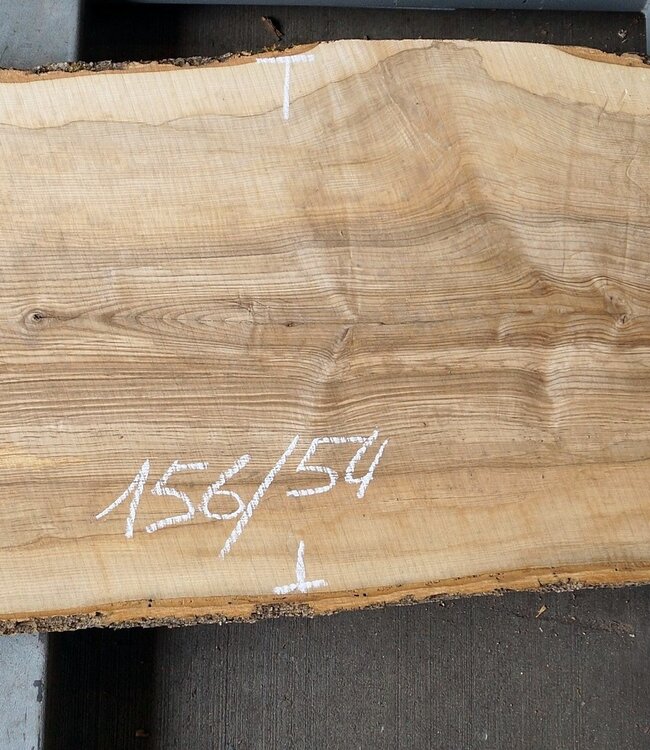 Esche Tischplatte, ca. 1560 x 540 x 52mm, 28 kg, 13106