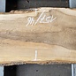 Ash fiddleback, approx. 1570 x 460 x 52mm, 25 kg, 13108