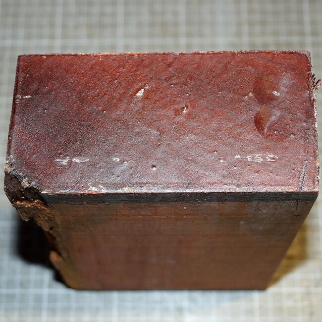 Padouk, ca. 235 x 130 x 67mm, 1,7kg