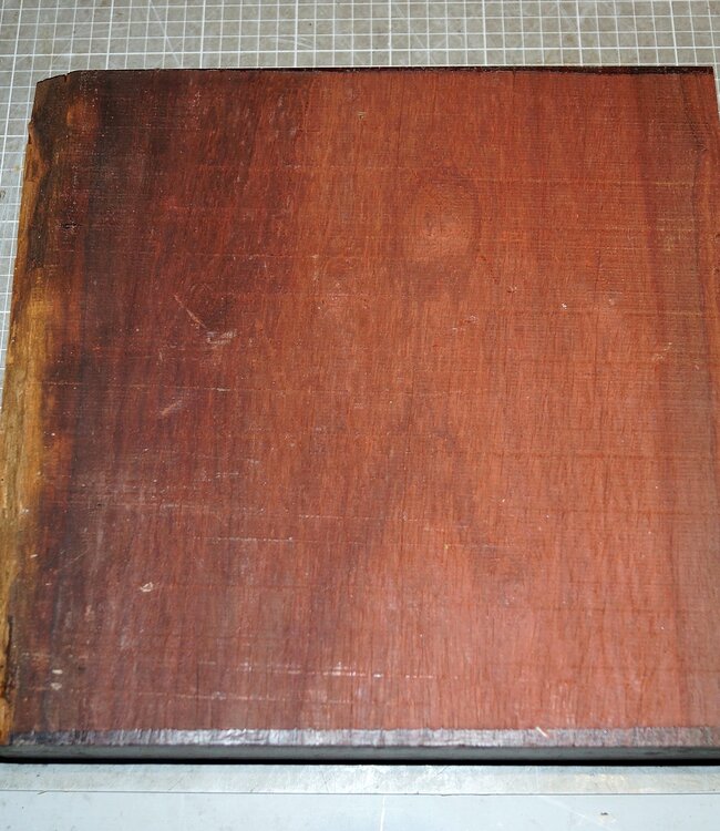 Padouk, ca. 315 x 300 x 66mm, 5,0kg