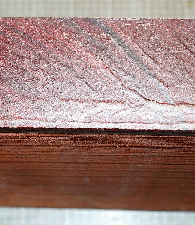 Padouk, ca. 305 x 305 x 66mm, 4,6kg