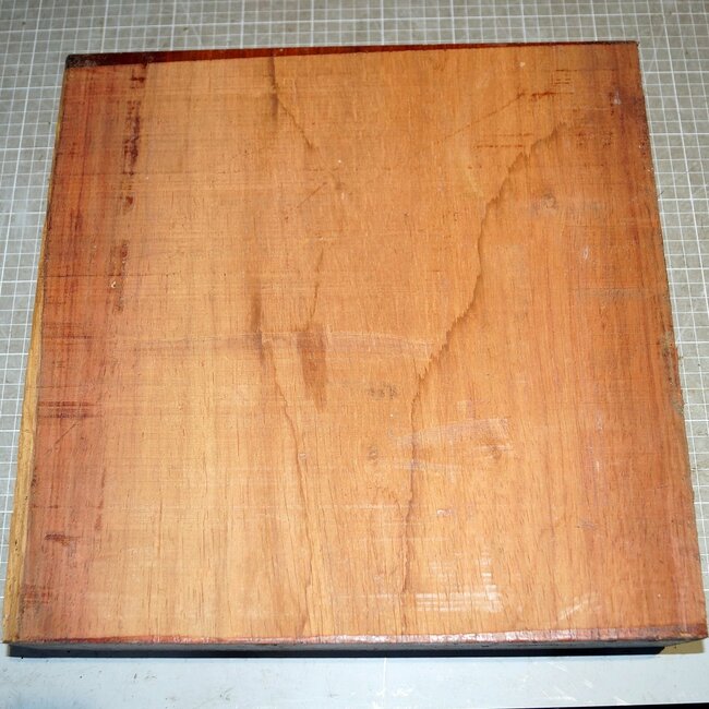 Padouk, ca. 350 x 350 x 66mm, 6,7kg