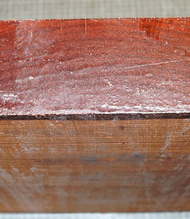 Padouk, ca. 350 x 350 x 66mm, 6,7kg