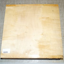 Maple fiddleback, approx. 300 x 300 x 55mm, 2,9kg