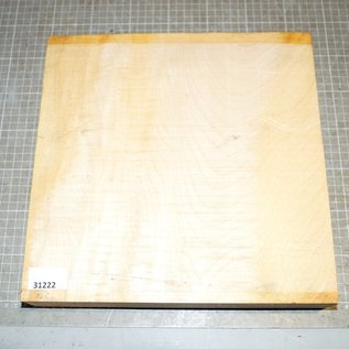 Maple fiddleback, approx. 300 x 300 x 55mm, 3,2kg