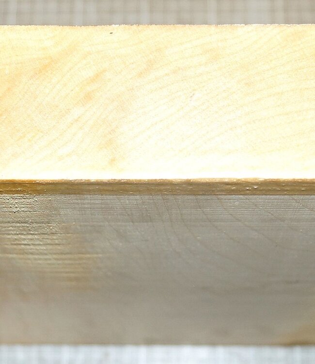 Maple fiddleback, approx. 300 x 300 x 55mm, 3,2kg