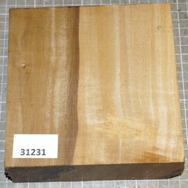 African Birch, approx. 150 x 150 x 52 mm, 1,3 kg