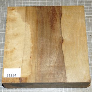 African Birch, approx. 195 x 195 x 52 mm, 2,2 kg