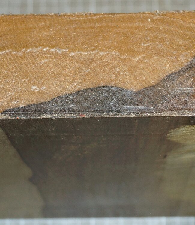 African Birch, approx. 195 x 195 x 52 mm, 2,2 kg