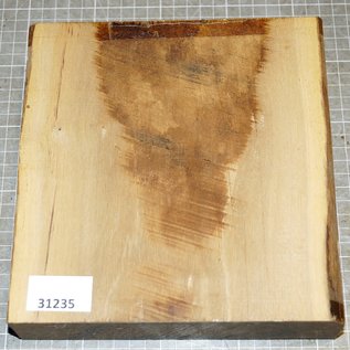African Birch, approx. 200 x 200 x 51 mm, 2,3 kg