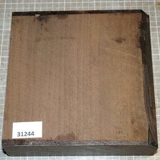 Black Walnut, steamed, approx. 200 x 200 x 61 mm, 1,7 kg