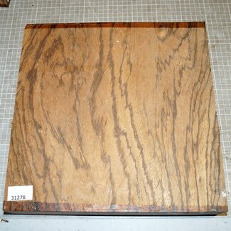 Zebrawood, approx. 335 x 330 x 52 mm, 4,1 kg