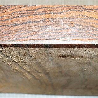Zebrawood, approx. 335 x 330 x 52 mm, 4,1 kg